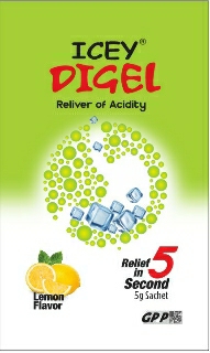 Icey Digel Reliever Of Acidity Device mark 5038011 Trademark