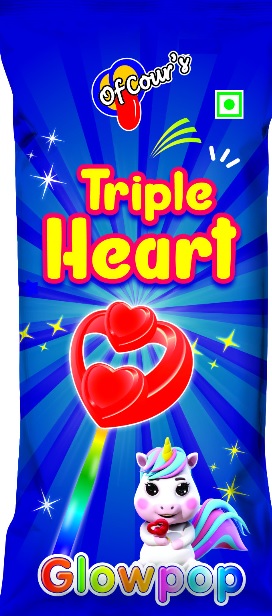 Ofcours Triple Heart Device mark 5039639 Trademark