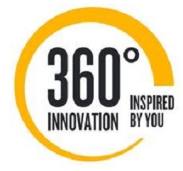 360 Inovation – Inspired By You ( Logo And Device) Device mark 5066762 Trademark