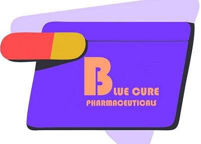 Blue Cure Pharmaceuticals With Logo (label Mark) Device mark 5067532 Trademark