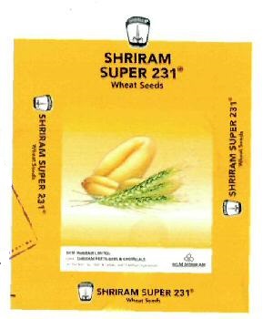 Shriram Super 231 Wheat Seed (with Device) Device mark 5075226 Trademark
