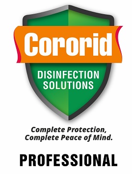 Cororid Disinfection Solutions-complete Protection, Complete Peace Of Mind -professional Device mark 5078671 Trademark