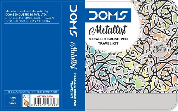 Doms Metallist Metallic Brush Pen Travel Kit Packaging Device mark 5089373 Trademark