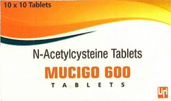 Mucigo 600 Device mark 5093445 Trademark