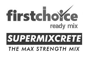 Firstchoice Ready Mix Supermixcrete The Max Strength Mix Device mark 5094803 Trademark