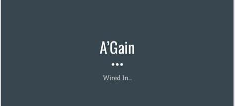 A'gain Wired In Device mark 5096849 Trademark