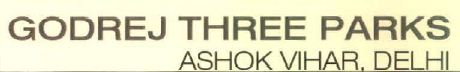 Godrej Three Parks Ashok Vihar, Delhi Device mark 5102726 Trademark