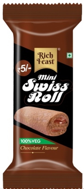 Rich Feast Mini Swiss Roll Chocolate Flavour Device mark 5105911 Trademark