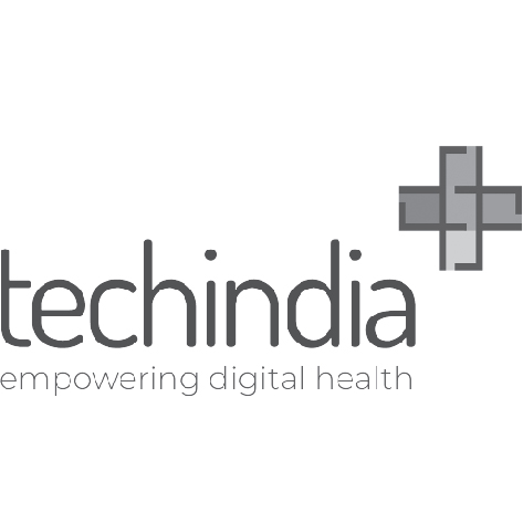 Techindia Logo With Tagline Empowering Digital Health Device mark 5106313 Trademark