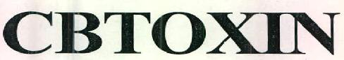 Cbtoxin Device mark 2573038 Trademark