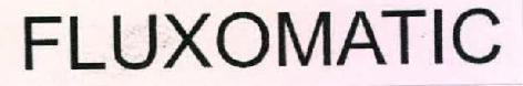 Fluxomatic (label) Device mark 5111514 Trademark