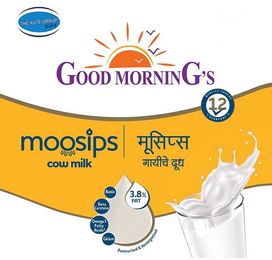 Device Of ‘the Kute Group Dairy Good Morning’s Moosips Cow Milk’ Device mark 5115510 Trademark