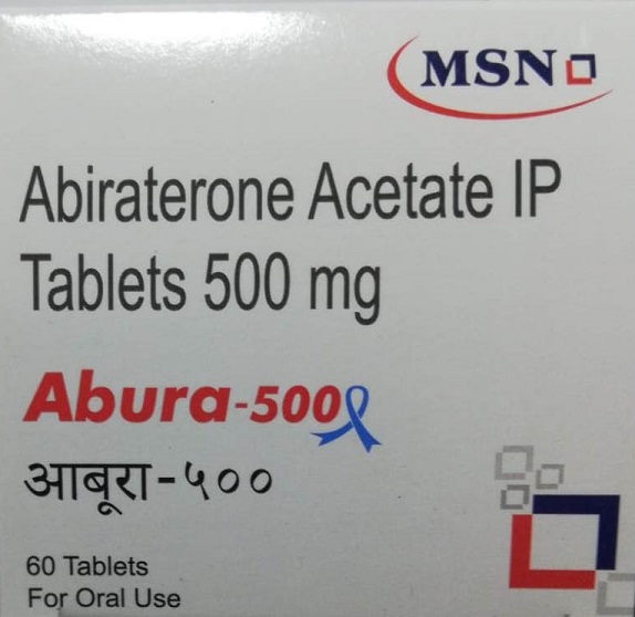 Abiraterone Acetate Ip Tablets 500 Mg Abura-500 Device mark 5118428 Trademark