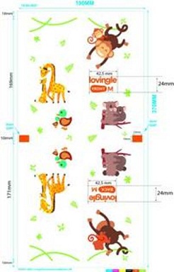 Lovingle (comprising Of Word And Device Of Animals And Birds) Device mark 5131885 Trademark