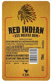 Red Indian Xxx Deluxe Rum Device mark 5139241 Trademark