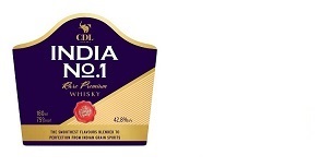 Cdl India No.1 Rare Premium Whisky Device mark 5139243 Trademark