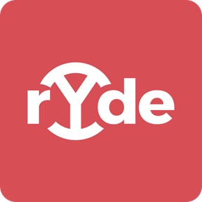 Ryde Stylized Device mark 5139826 Trademark