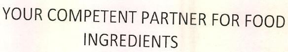 Your Competent Partner For Food Ingredients Device mark 2565763 Trademark