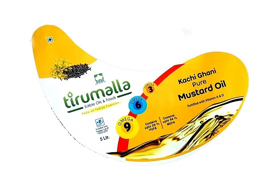 Tirumalla Refined Mustard Oil (label) Device mark 5144335 Trademark