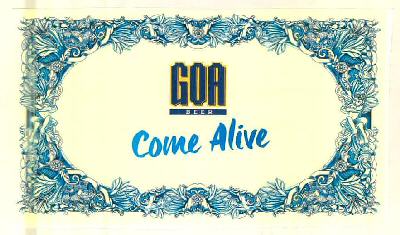 Goa Beer Come Alive Device mark 2971332 Trademark