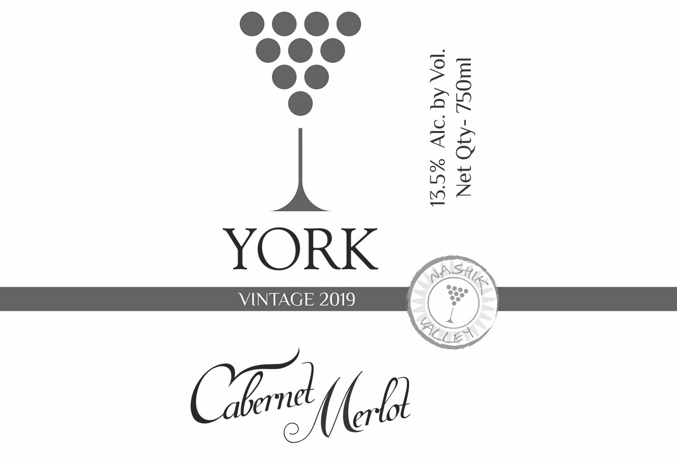 York Cabernet Merlot Device mark 5155321 Trademark