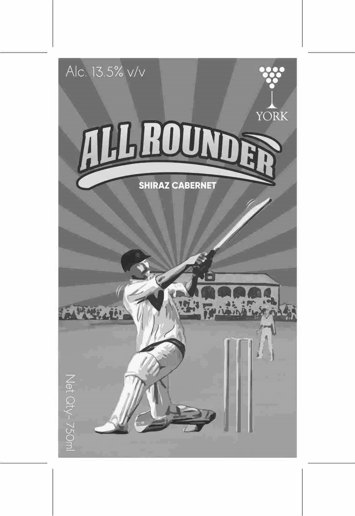All Rounder Shiraz Cabernet Device mark 5155326 Trademark