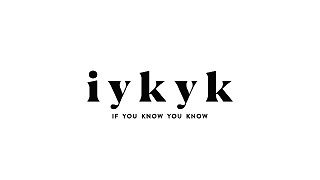 Iykyk (if You Know You Know) Device mark 5156454 Trademark