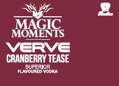 M2 Magic Moments Verve Cranberry Tease Superior Flavoured Vodka (label) Device mark 5158539 Trademark