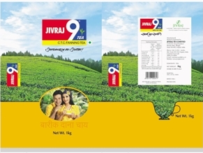 Jivraj 9 Tea C.t.c. Fanning Tea Sangharsh Ka Saathi Device mark 2215489 Trademark
