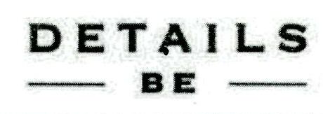 Details Be Device mark 5161871 Trademark