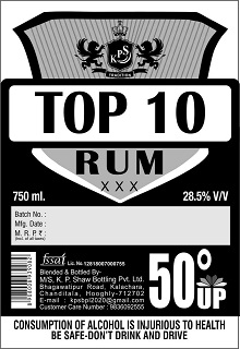 Kps Logo With Top Ten Rum Device mark 5165130 Trademark