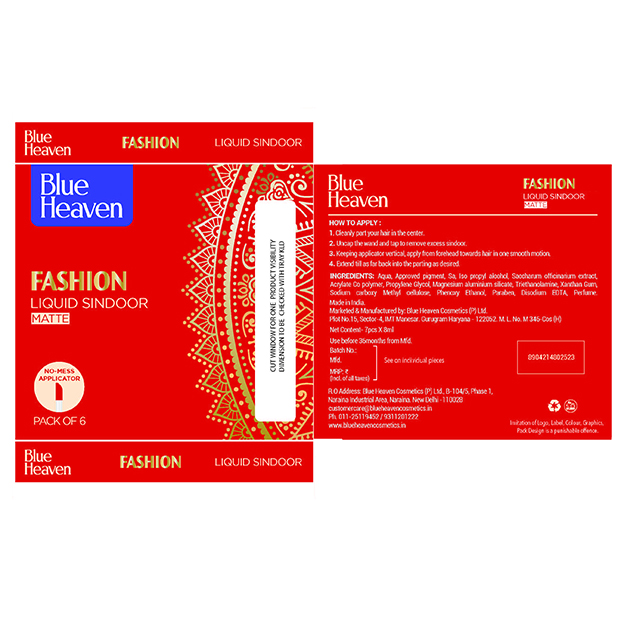 Blue Heaven With Device Device mark 5166447 Trademark