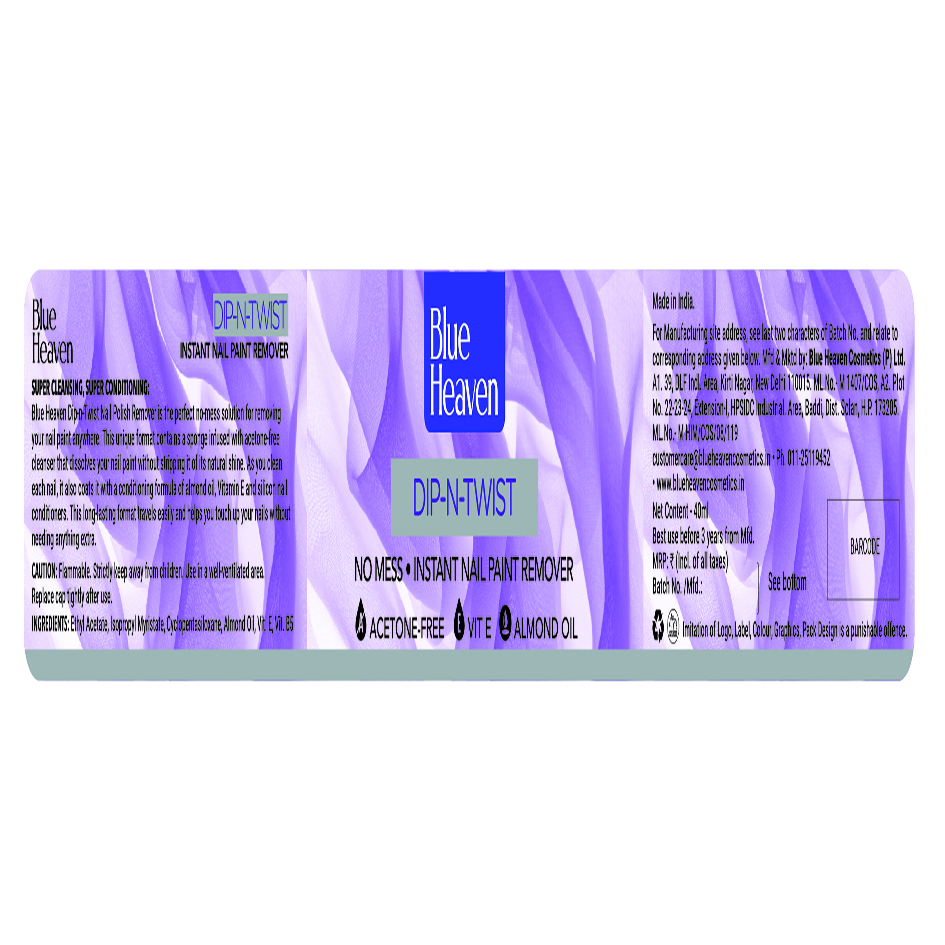 Blue Heaven With Device Device mark 5166460 Trademark