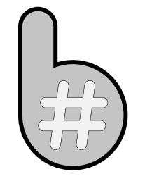 Letter "b" Enclosing Symbol Hash "#" Device mark 5173152 Trademark