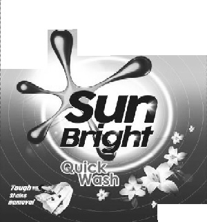 Sunbright - Quick Wash Tough Stains Removal (with Device) Device mark 5178625 Trademark