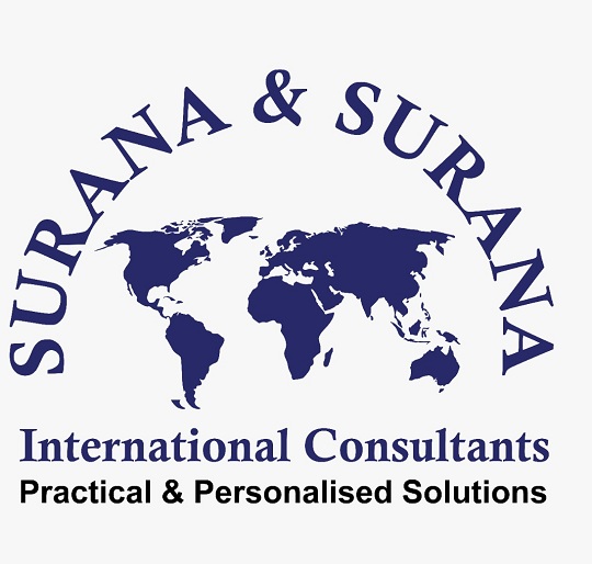 Surana & Surana International Consultants Practical & Personalised Solutions Device mark 5184722 Trademark