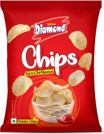 Yellow Diamond Chips Tom-chi Device mark 5199422 Trademark