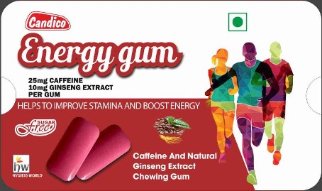 Candico Energy Gum Device mark 5201830 Trademark