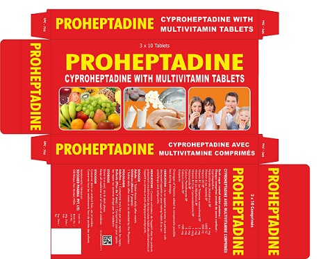 Proheptadine Device mark 5204629 Trademark