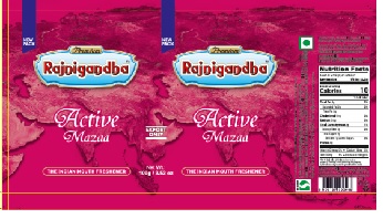 Rajnigandha Active Mazaa Device mark 5209617 Trademark