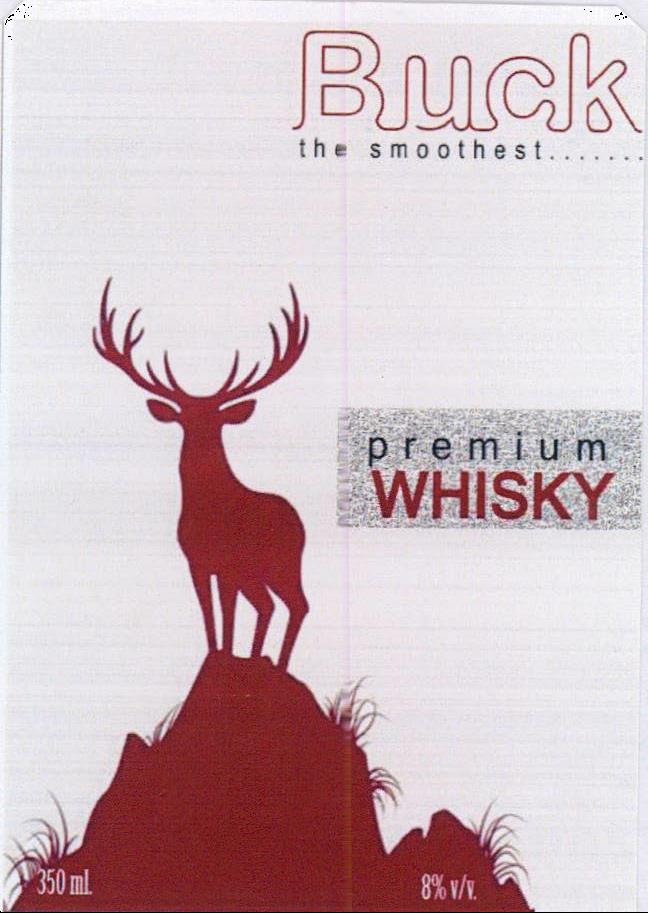 Buck Premium Whisky Device mark 2130187 Trademark