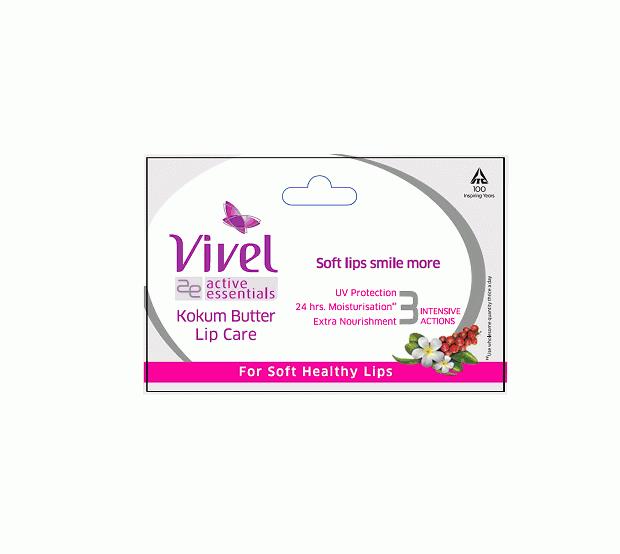 Vivel Active Essential Kokum Butter Lip Care Device mark 2316846 Trademark