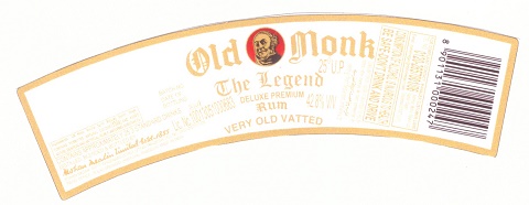 Old Monk The Legend Rum Device mark 5231333 Trademark