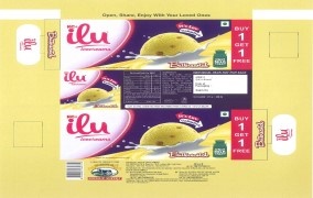 Kc+ Ilu Icecreams Butterscotch (label) Device mark 5236094 Trademark