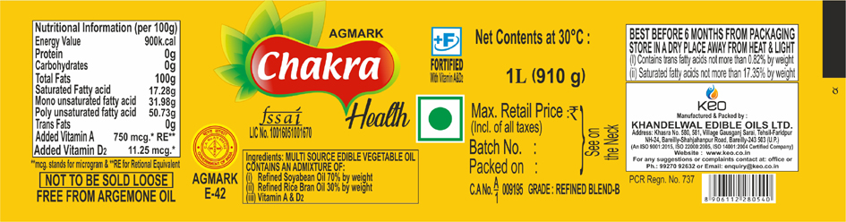 Chakra Health Device mark 5242781 Trademark