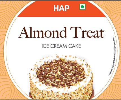 Hap Almond Treat Ice Cream Cake Device mark 5244886 Trademark