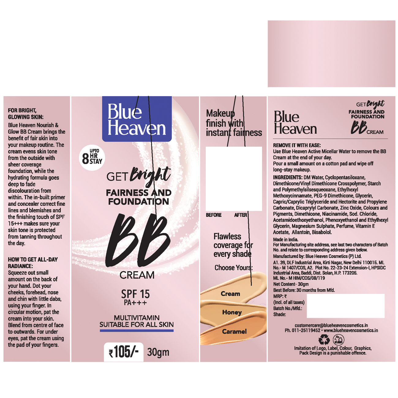Blue Heaven Device Device mark 5250003 Trademark