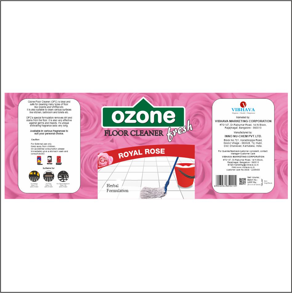 Ozone Fresh Royal Rose Device mark 5253353 Trademark