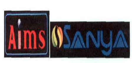 Aims Sanya (with Device) Device mark 2094053 Trademark
