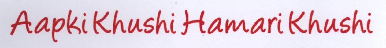 Aapki Khushi Hamari Kushi Device mark 2006999 Trademark